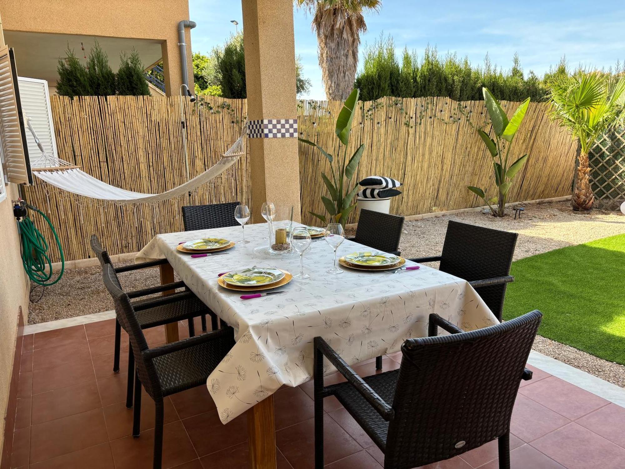 Preciosa Casita Boho Chic En La Playa Villa Gran Alacant Dış mekan fotoğraf